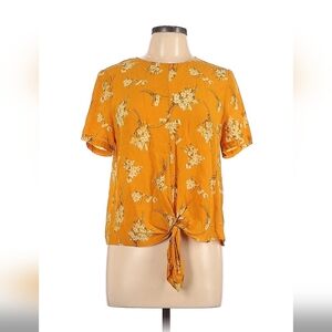 Madewell Yellow Floral Top